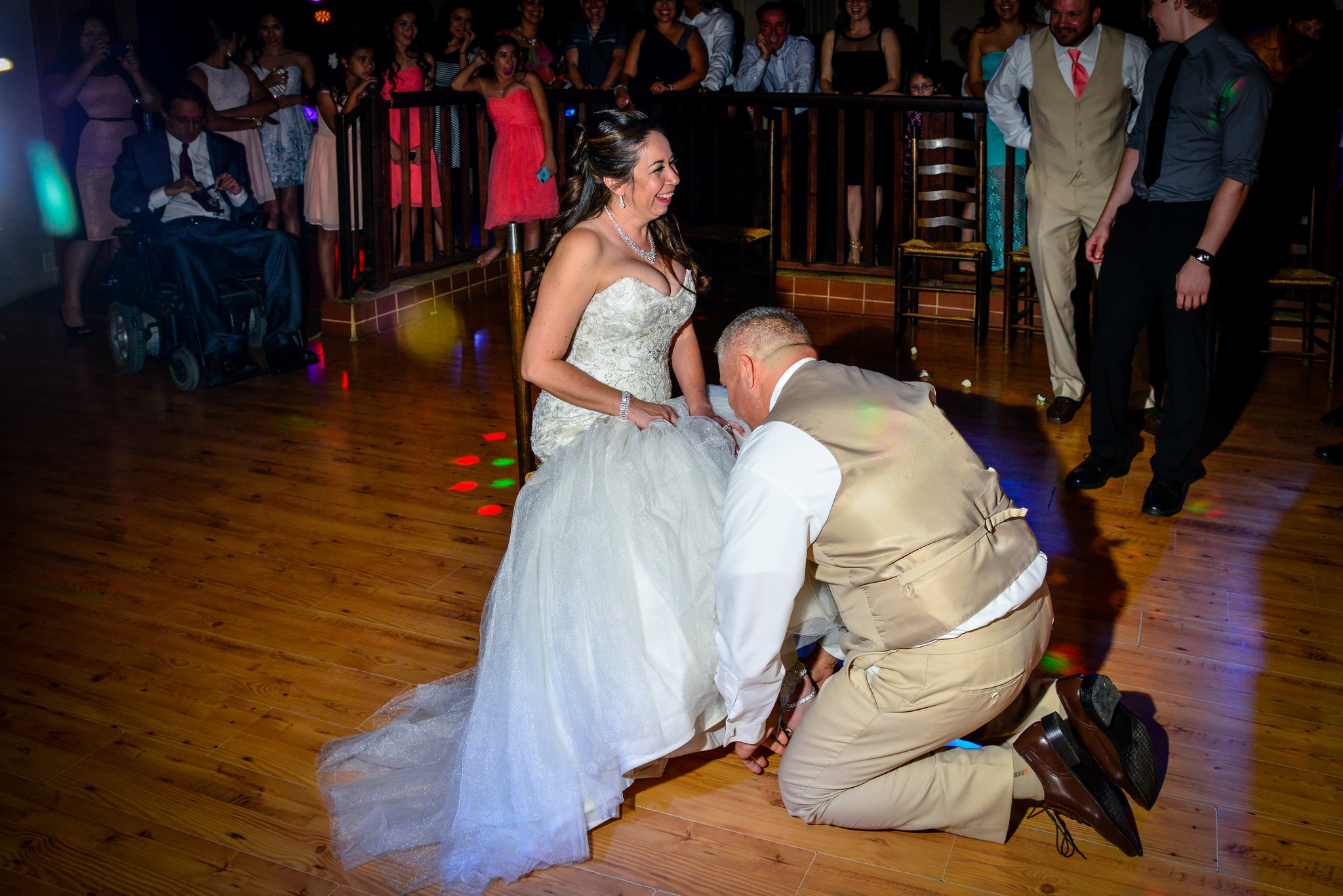 Traditional Garter Toss